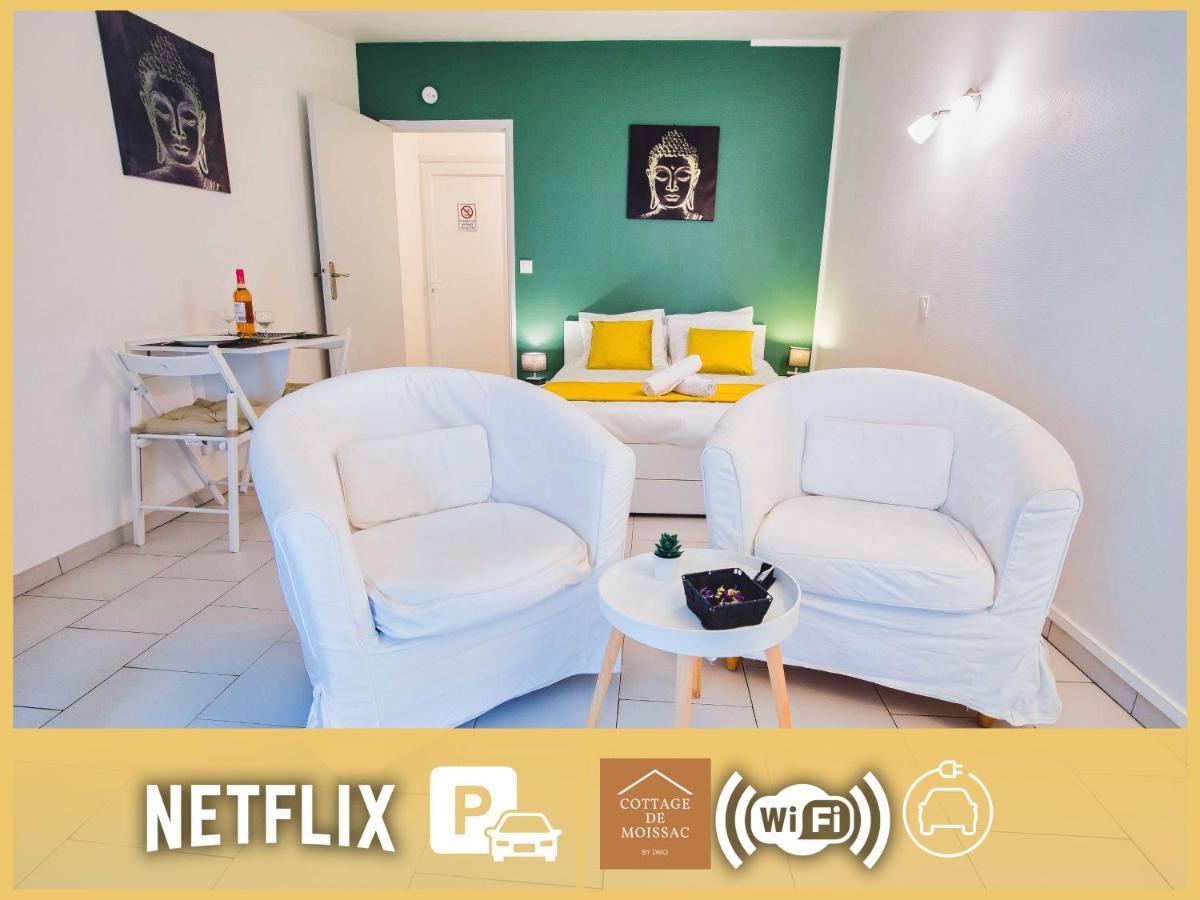 Apt T1 Cosy Et Ambiance Zen "Cottage De Moissac" المظهر الخارجي الصورة